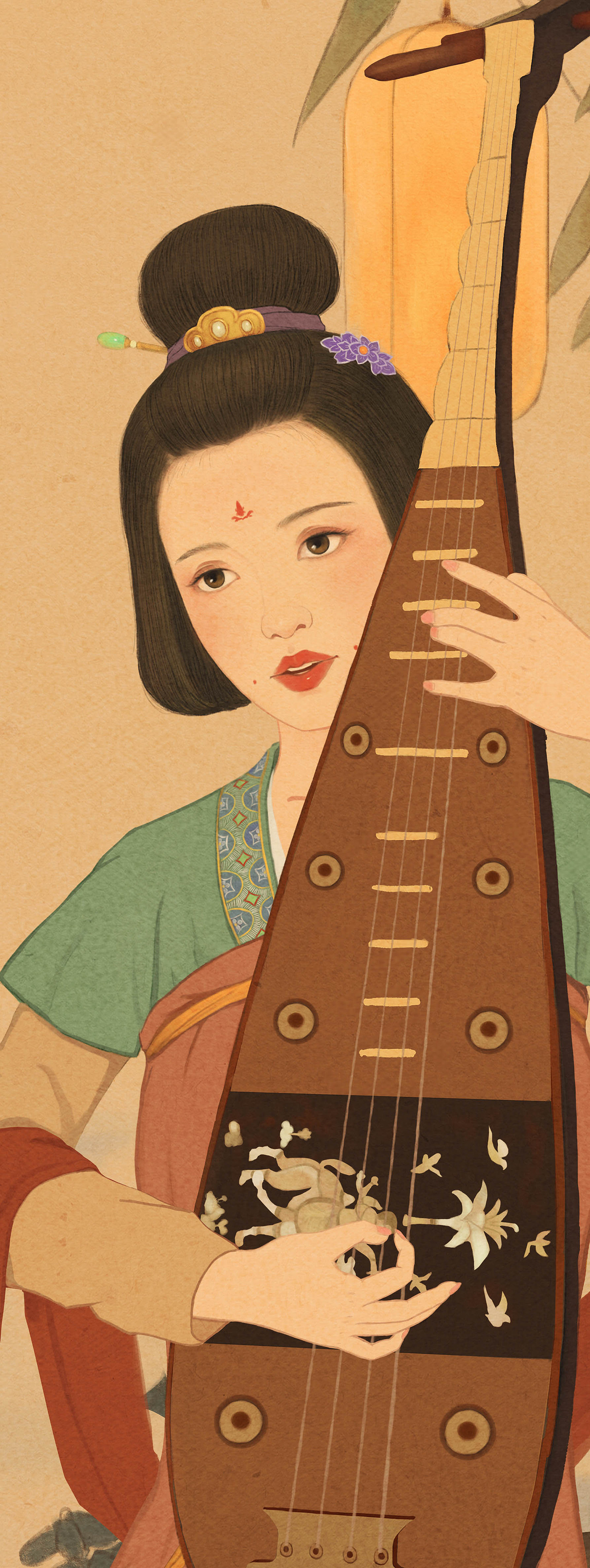 琵琶行|插画|创作习作|孙启鑫_原创作品-站酷zcool