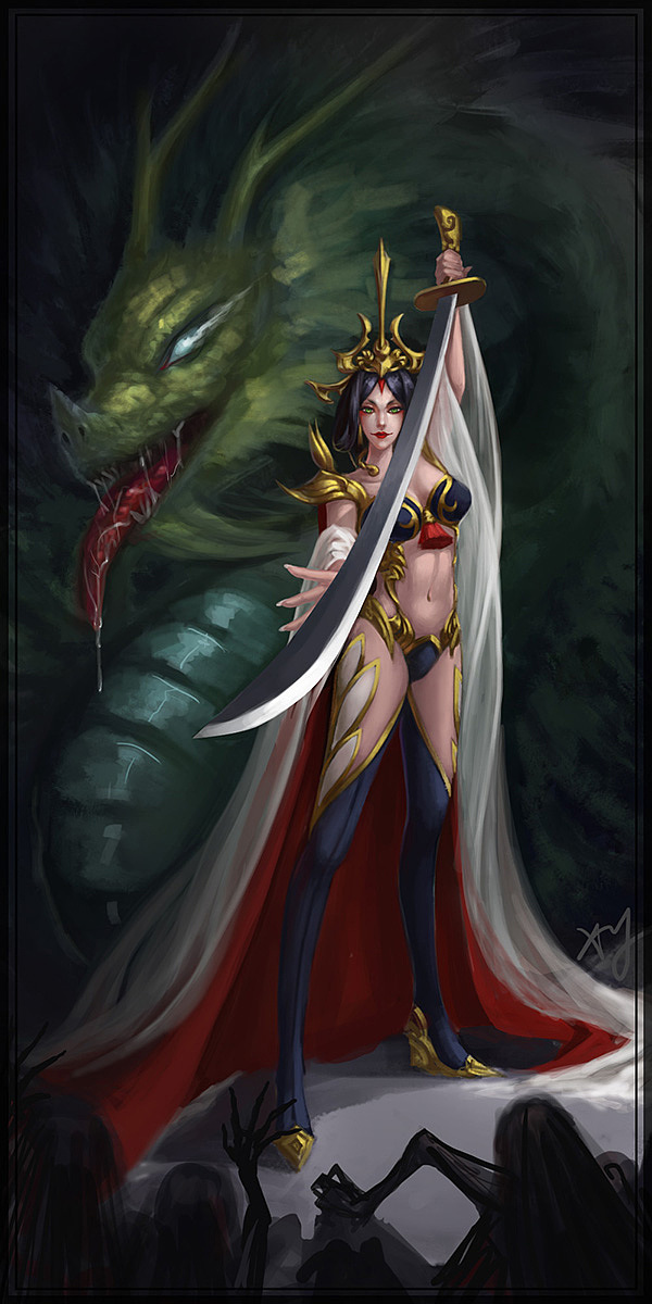 女战士