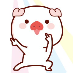 表情包设计猪小爱猪猪白猪卡通原创ip卡通衍生品动图