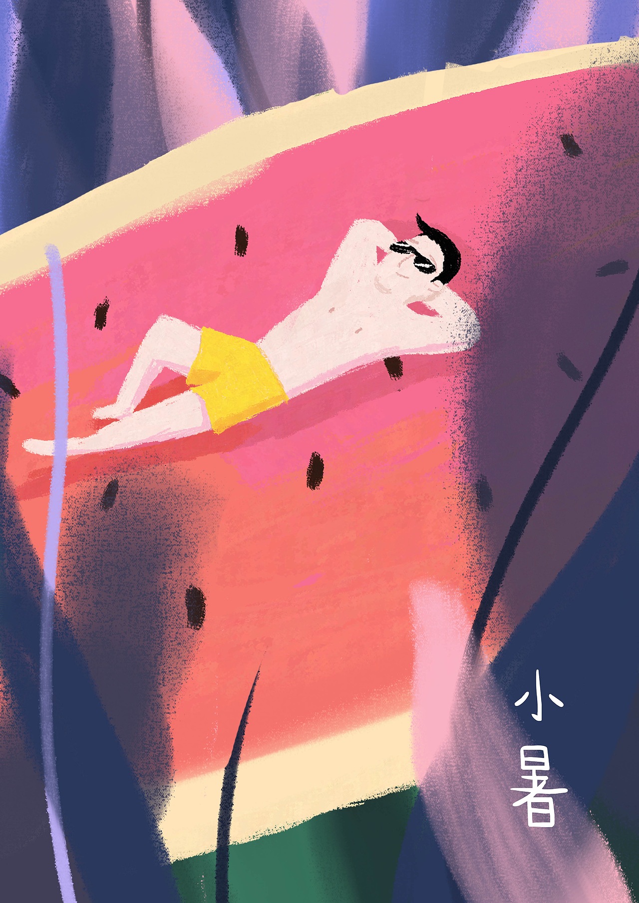 二十四节气插画（图ZMTMwNjYwMTA0） - 创作习作 - 站酷设计师粒粒巫原创素材 - 站酷ZCOOL