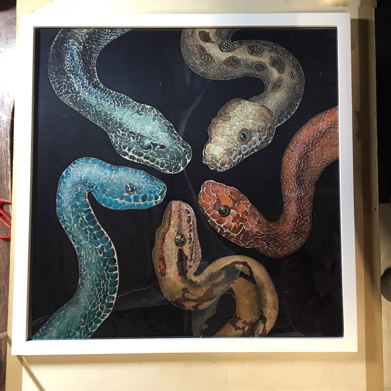 真丝手绘蛇（图ZMTIzNjA4NjMy） - 创作习作 - 站酷设计师换学别跑原创素材 - 站酷ZCOOL