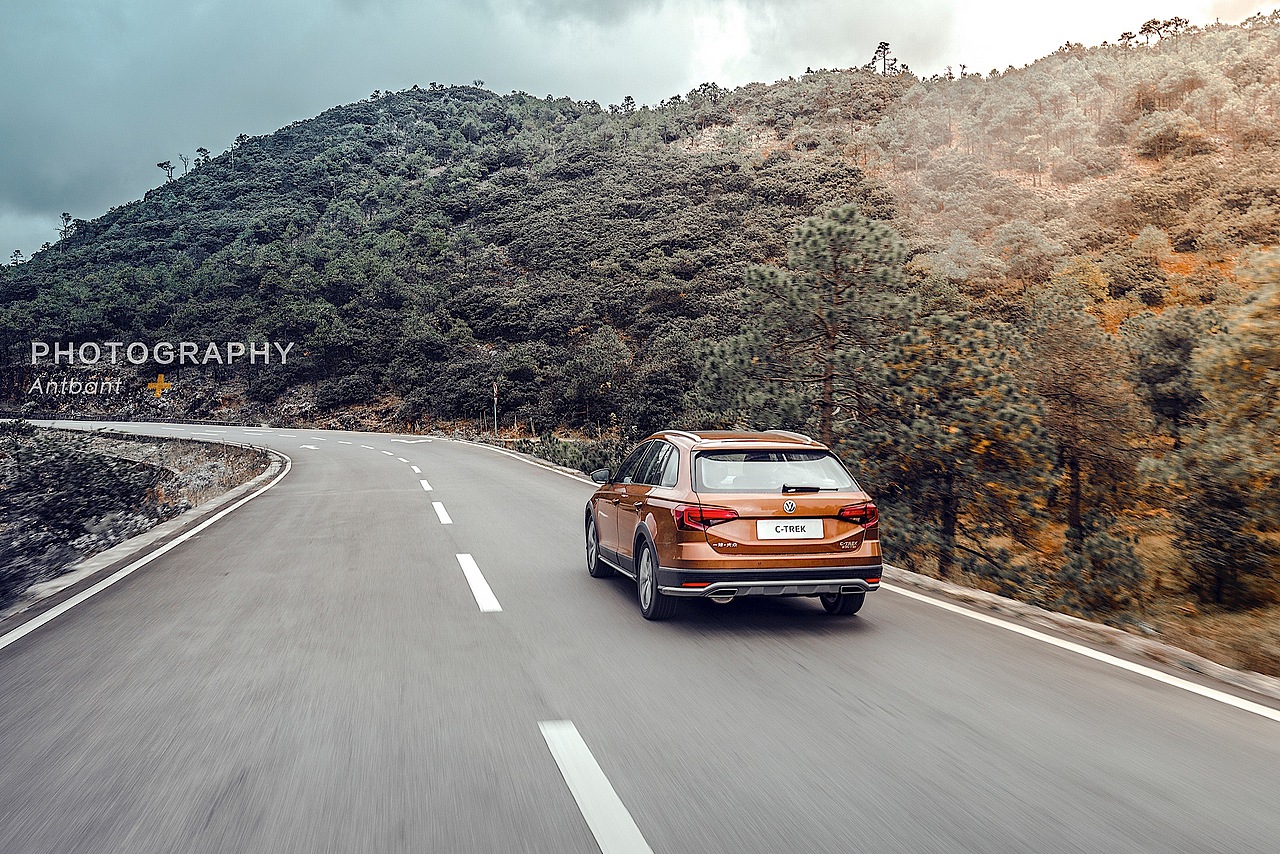 汽车摄影-大众全新车型 跨界旅行车C-TREK（蔚领）于11月云南上市发布（图ZNjQ0OTAzNDQ=） - 其他摄影 - 站酷设计师AntLen原创素材 - 站酷ZCOOL