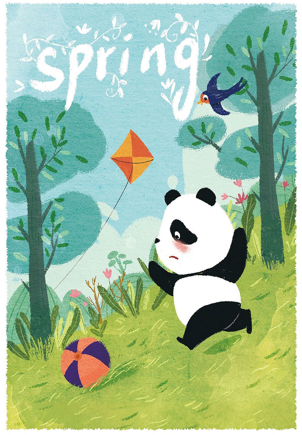 2019插画总结（图ZMTkyNDY0NDIw） - 儿童插画 - 站酷设计师sasa五小桃原创素材 - 站酷ZCOOL