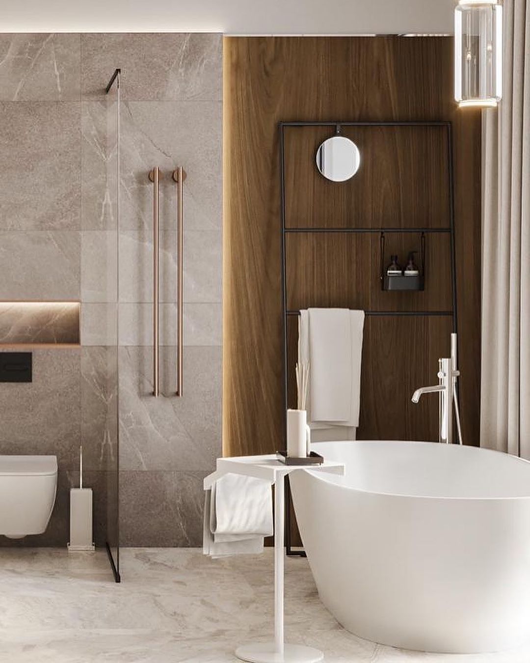 卫生间设计| 13㎡高品质精致感