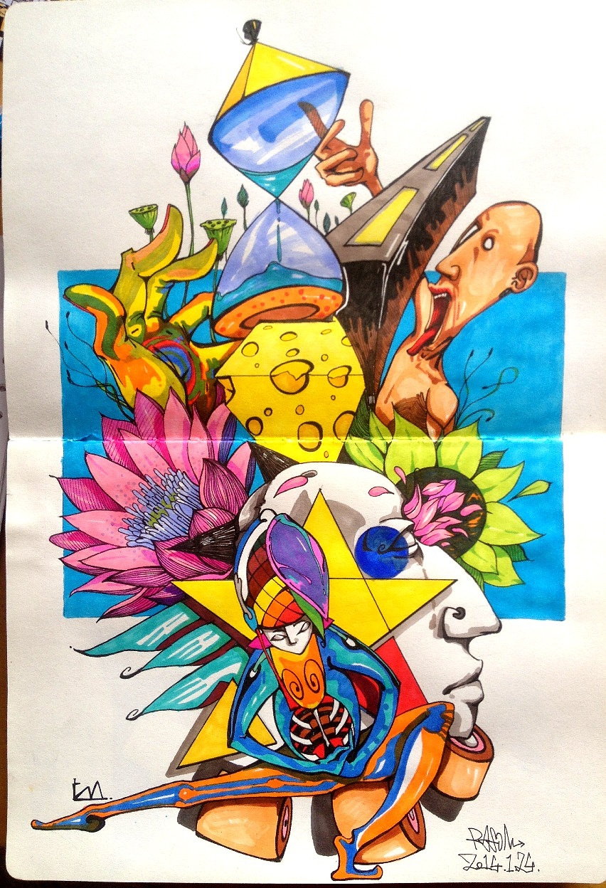 部分以前的作品（图ZMjA0MDUxNDQ=） - 艺术插画 - 站酷设计师RASON_LMC原创素材 - 站酷ZCOOL