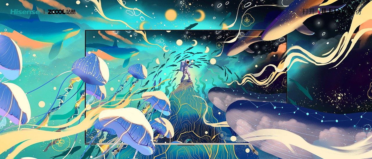 星辰大海（图ZMjg1NjYwNDA4） - 海报 - 站酷设计师性感老吉原创素材 - 站酷ZCOOL