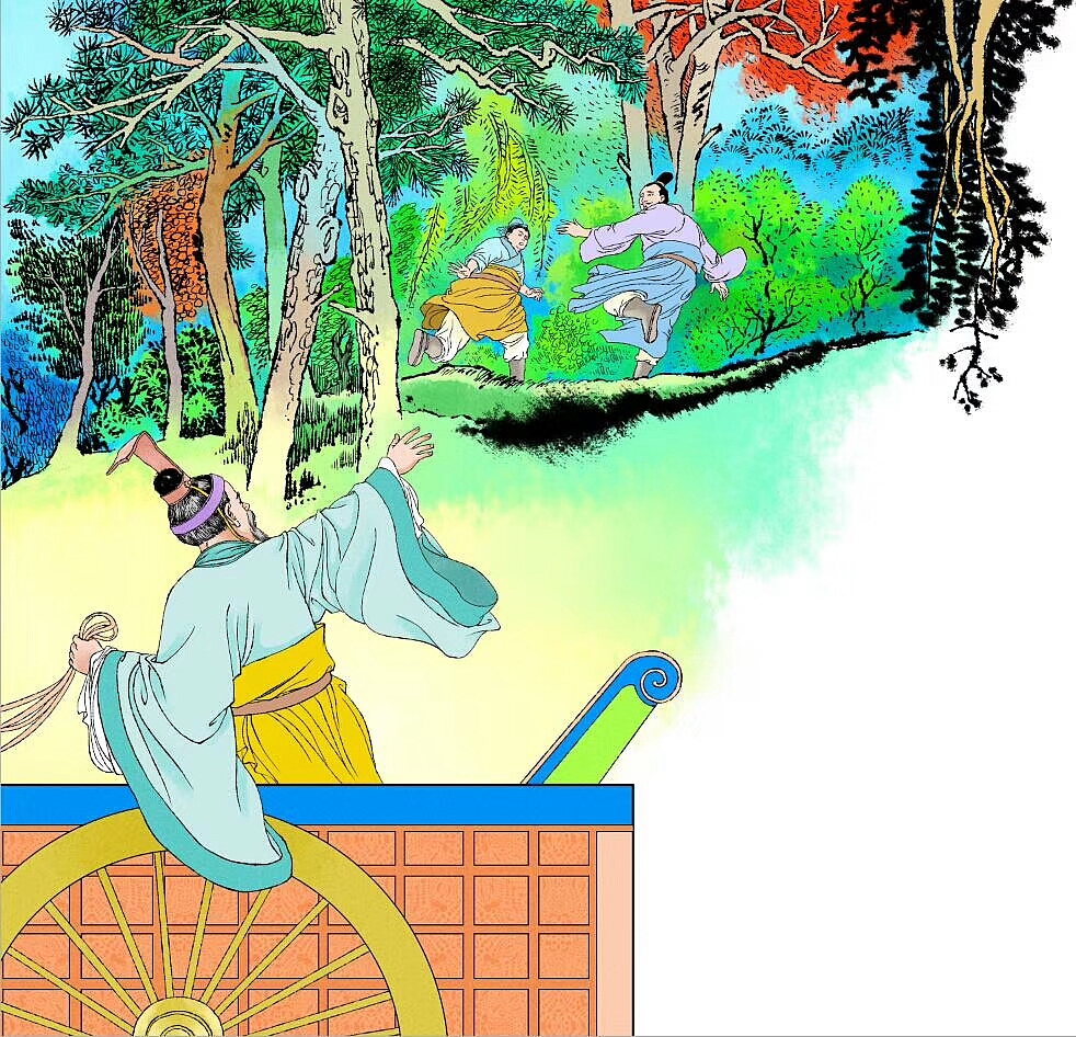 写实古风插画，写实连环画，写实漫画线稿，儿童插画（图ZMTcxMjU4NzA0） - 儿童插画 - 站酷设计师肖刚漫画原创素材 - 站酷ZCOOL