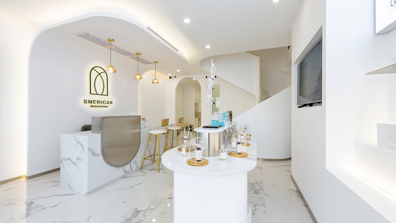 医美vi设计_皮肤管理机构品牌设计