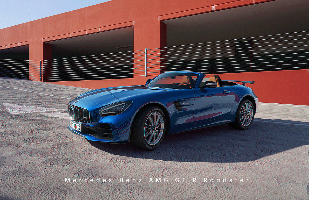 Benz_AMG_GT_R_Roadster（图ZMjg2NTc2MzA0） - 机械/交通 - 站酷设计师好咸啊原创素材 - 站酷ZCOOL