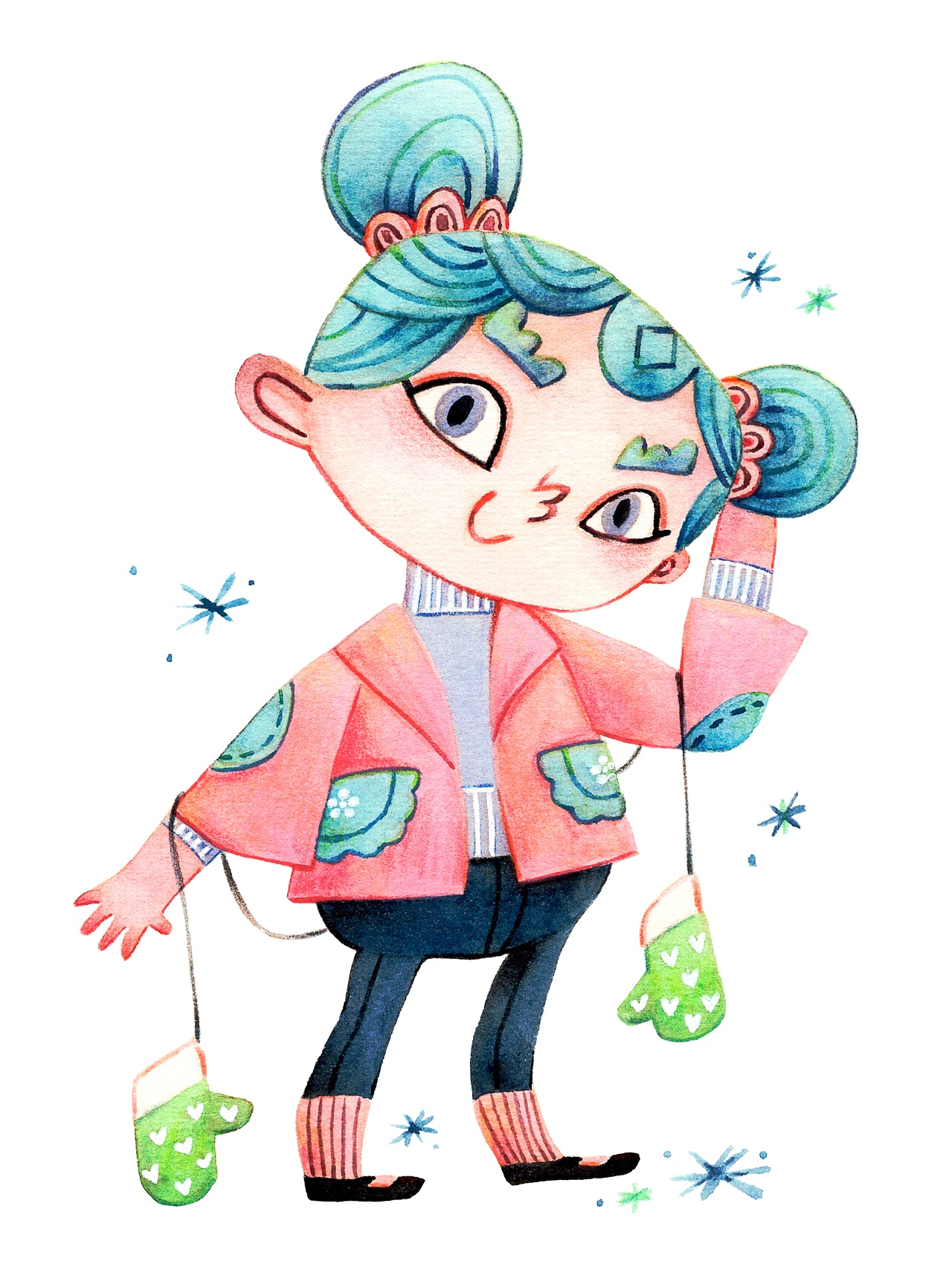 常服大臉baby系列（圖ZMjkyMTI2MDYw） - 創(chuàng)作習(xí)作 - 站酷設(shè)計(jì)師Flankie原創(chuàng)素材 - 站酷ZCOOL