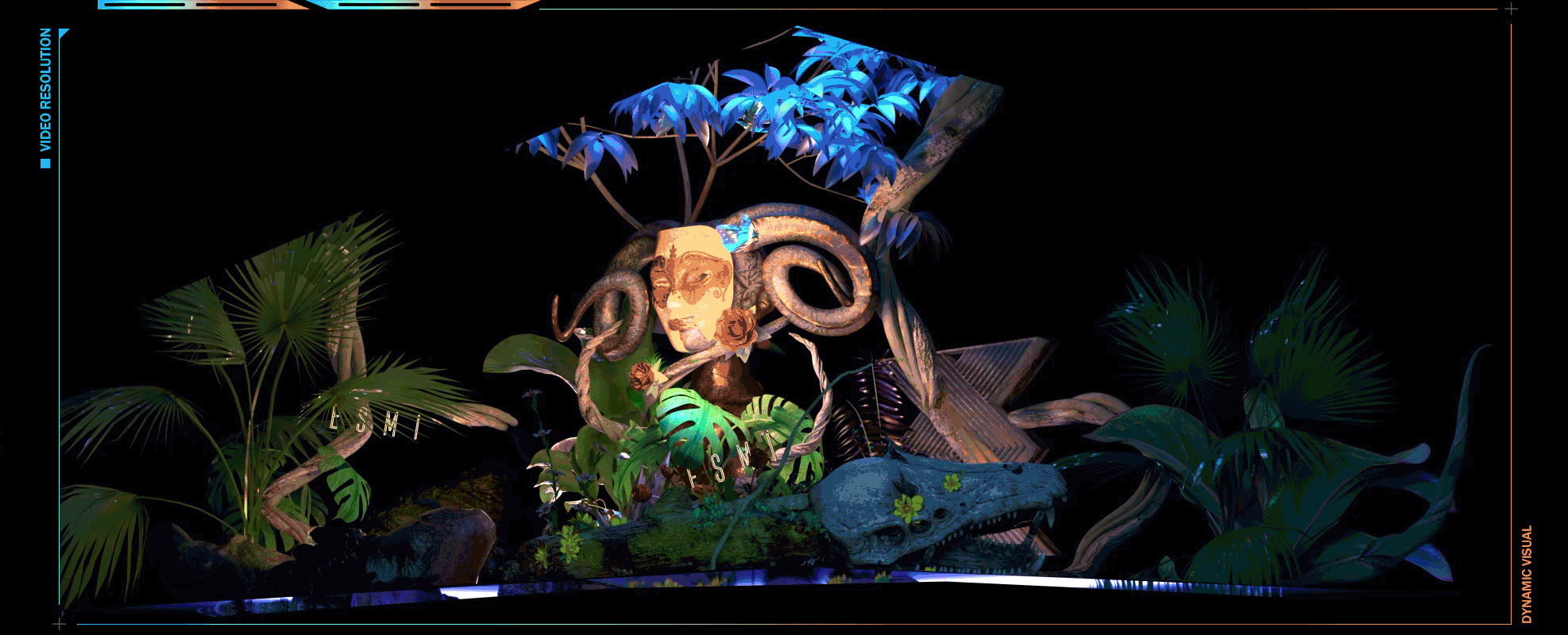 南昌ESMI户外屏3D制作