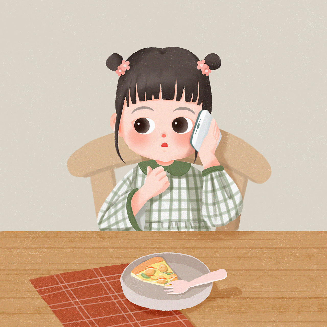 最近画的小朋友们