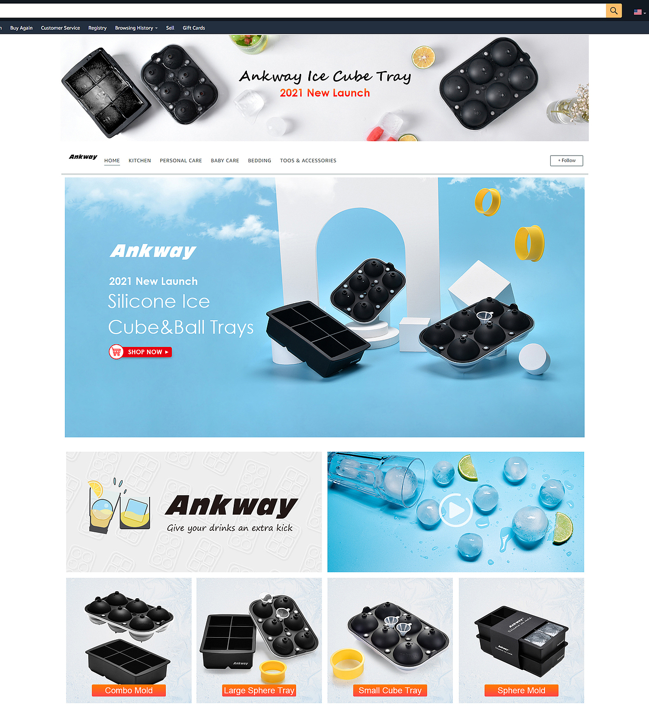 亚马逊店铺装修Banner页面设计（图ZMjYzODY1MTgw） - 电商 - 站酷设计师图创设计原创素材 - 站酷ZCOOL