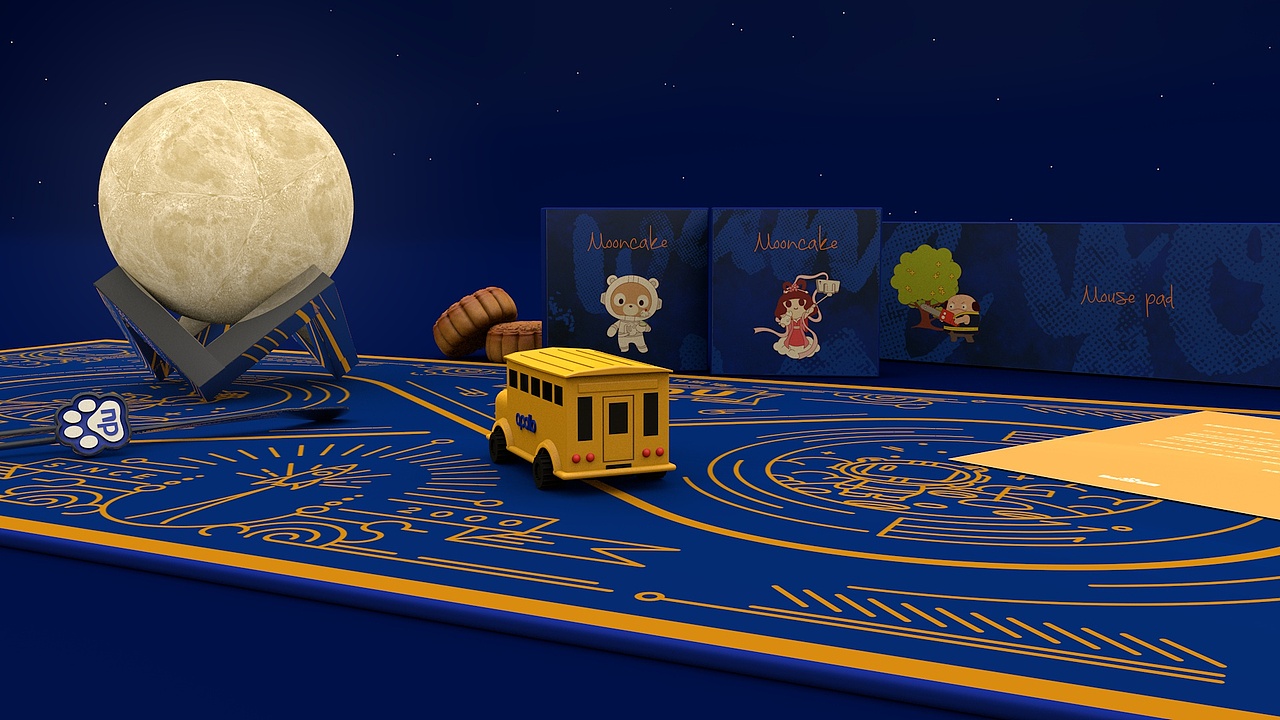 百度北分中秋礼品（图ZMTI5Mzc0NjQ0） - 包装 - 站酷设计师qwhe原创素材 - 站酷ZCOOL