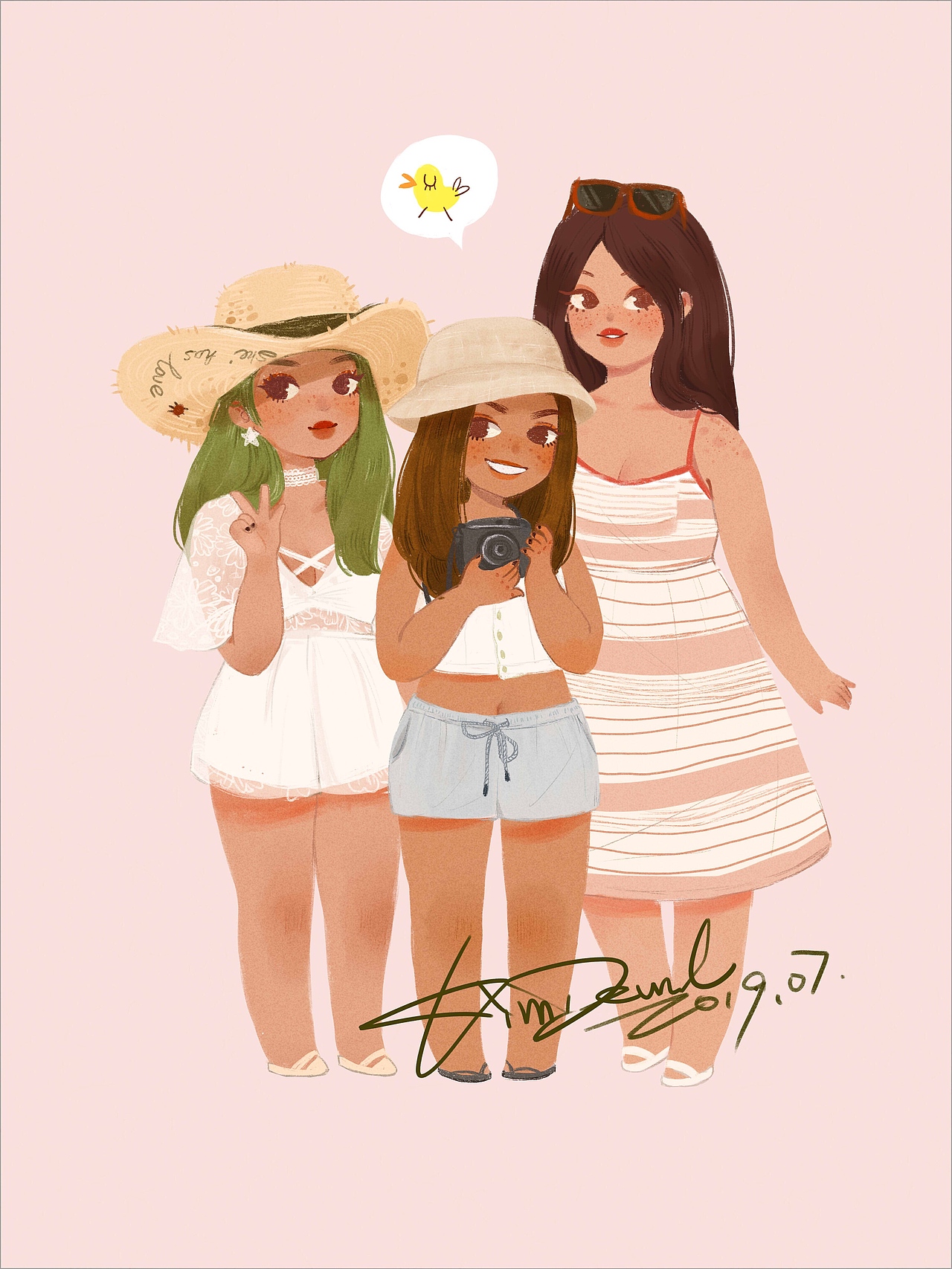 我们三（图ZMTczMjQ3NDg4） - 创作习作 - 站酷设计师東屿原创素材 - 站酷ZCOOL