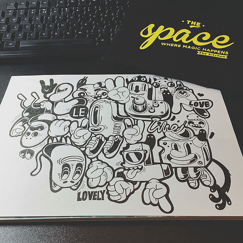 字母小怪物（上）（图ZMTIyNjE3MTI0） - 创作习作 - 站酷设计师LOKLIAO丶樂原创素材 - 站酷ZCOOL