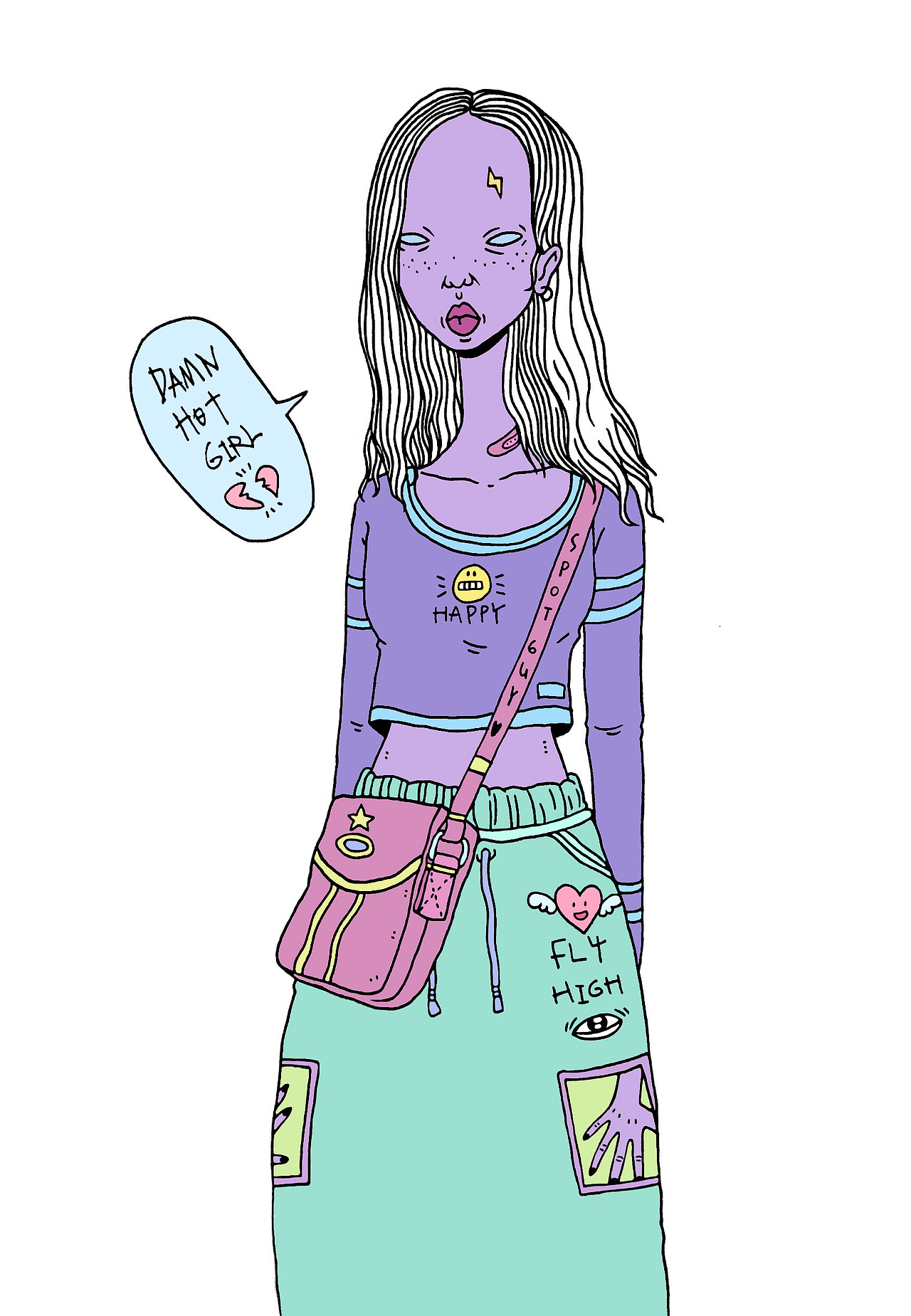 插画 | 新稿子 新稿子 / 纯手绘