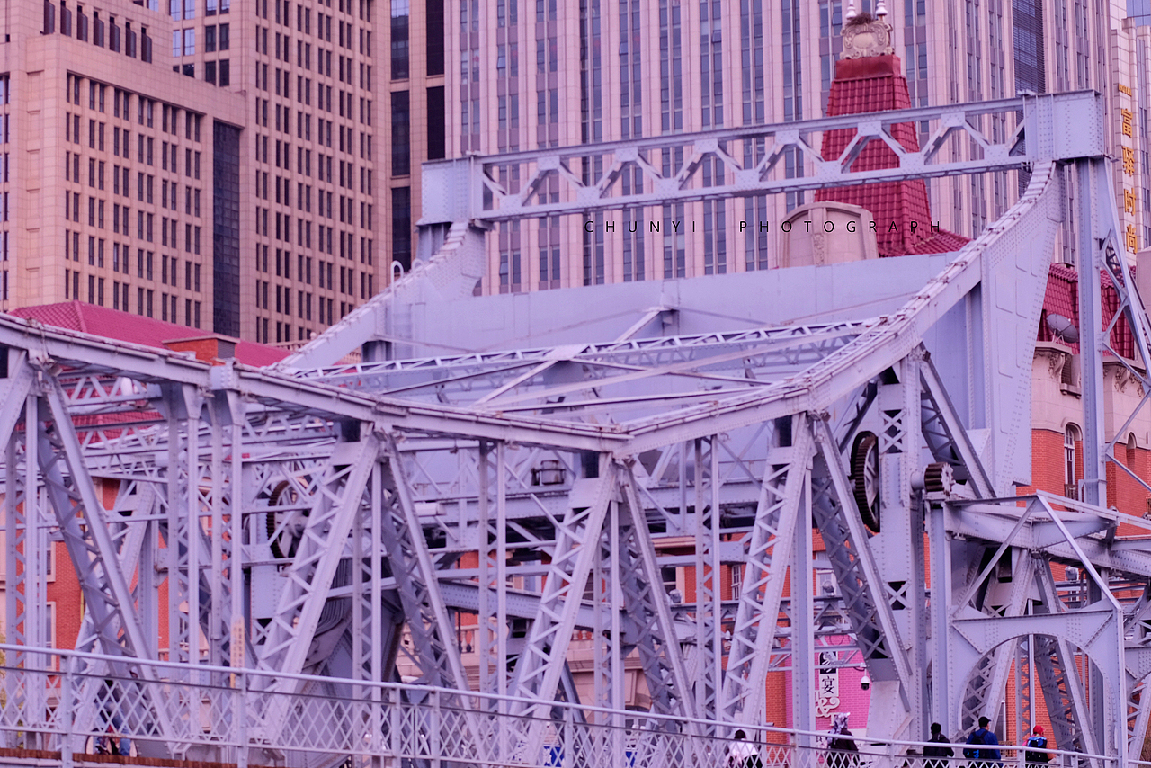 2019年拍摄,解放桥,全钢结构,