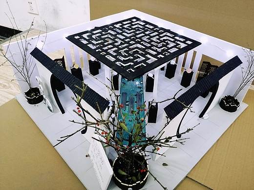 团扇展厅（个人主页-ZNTA3ODk1NTY=） - 展陈设计 - 站酷设计师洗脸找我玛卡巴卡原创素材 - 站酷ZCOOL