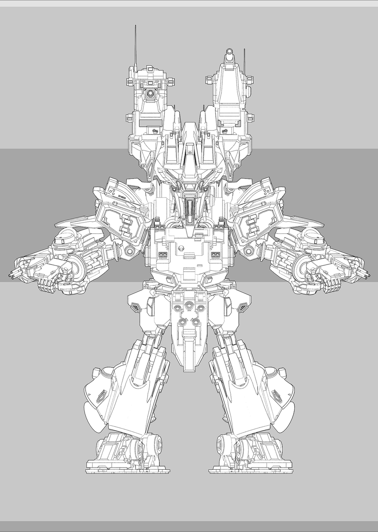 给《机甲概念设定解析》做的图(1)(100图慎入)