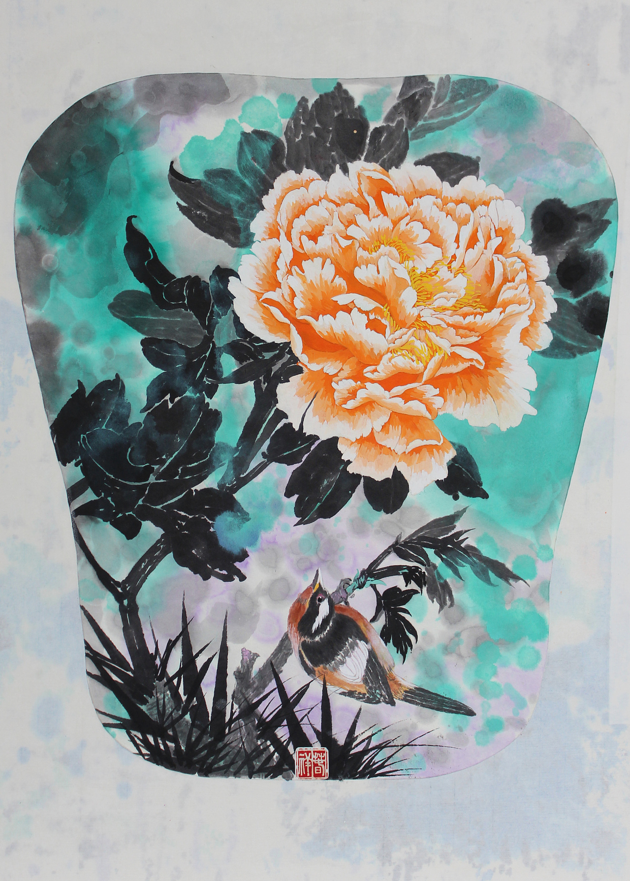 我的彩墨画|纯艺术|绘画|21gg - 原创作品 - 站酷 (zcool)