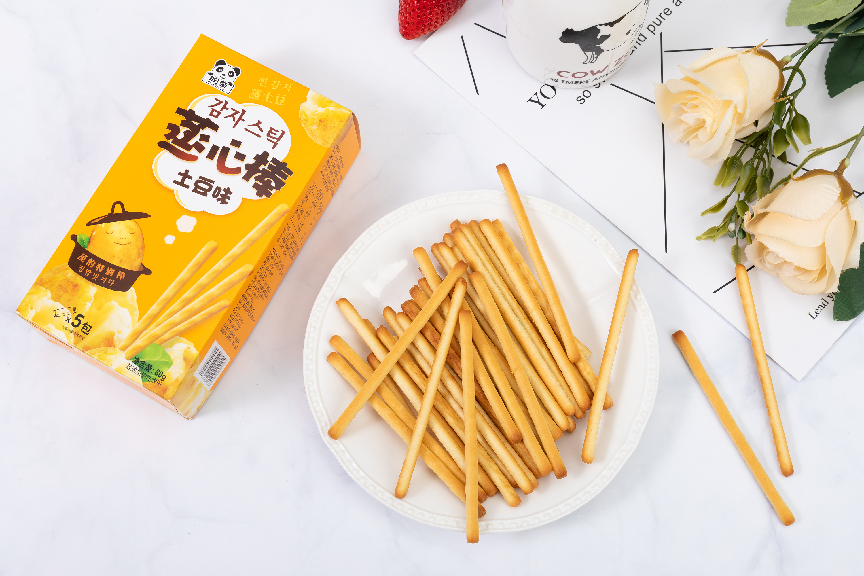 长条饼干小视频拍摄