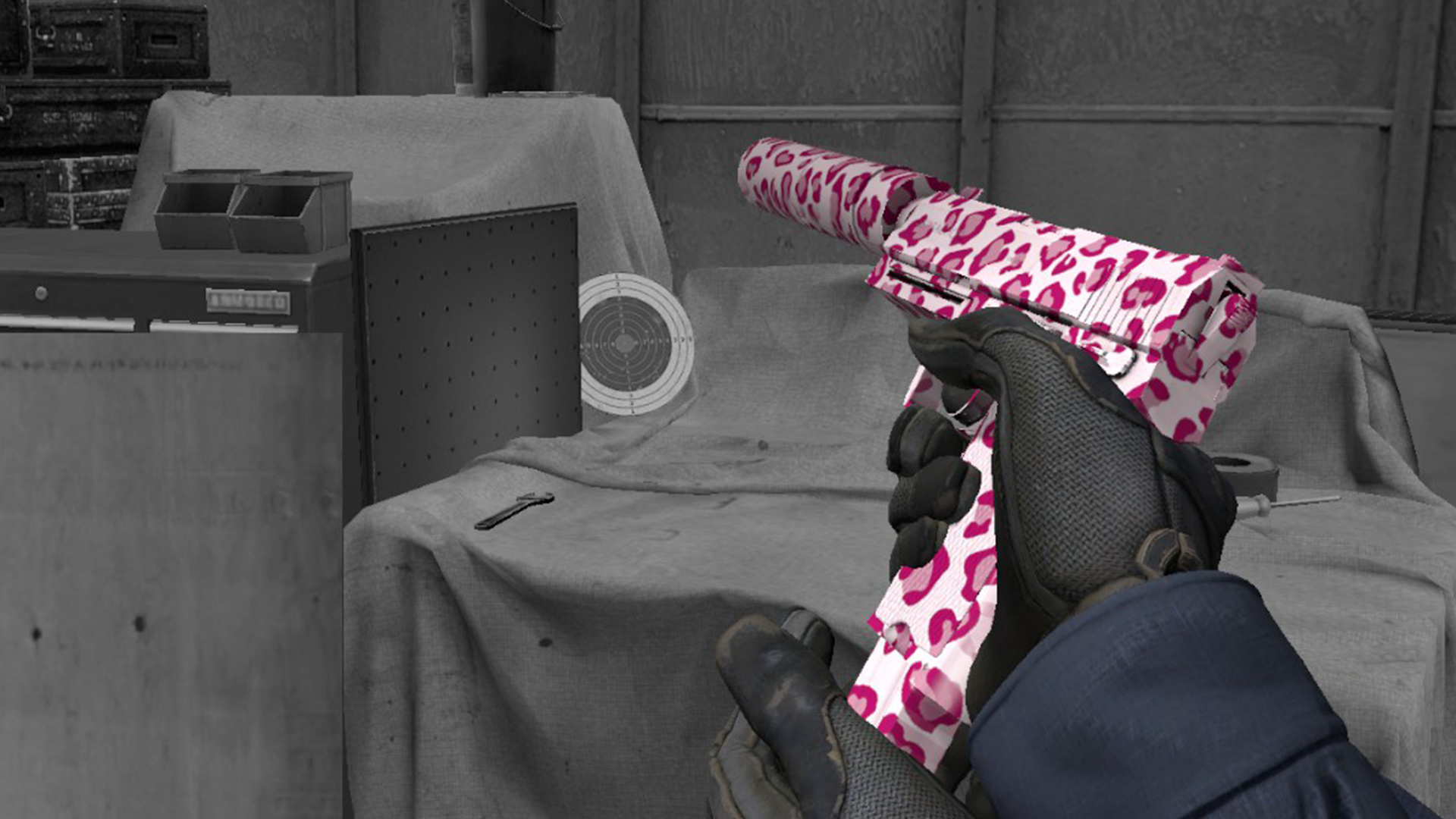 csgo皮肤设计 小姐姐专属--粉红豹