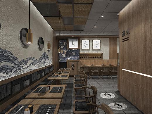  YLD STUDIO｜渔火海鲜面餐饮空间形象全案设计