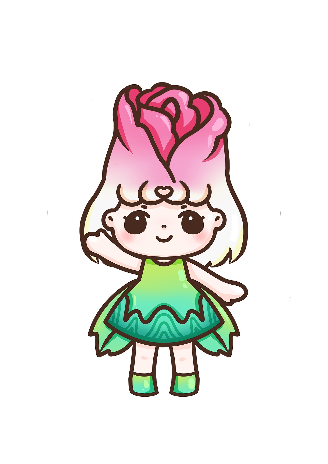 企业ip形象吉祥物设计，微信表情包卡通形象定制