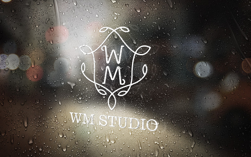WM studio 花艺工作室品牌LOGO设计（图ZMzIxMjI0NjQ=） - Logo - 站酷设计师升哥玩设计原创素材 - 站酷ZCOOL