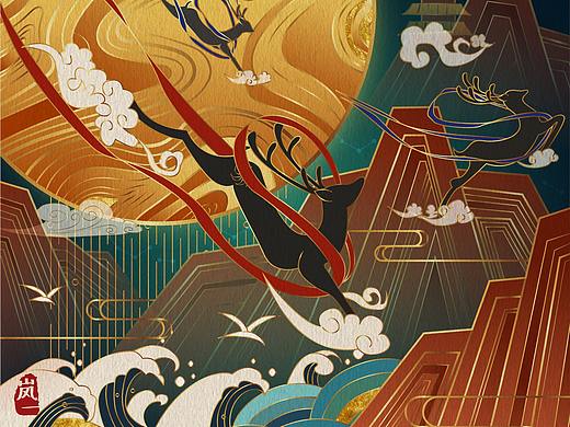 矢量国风插画系列