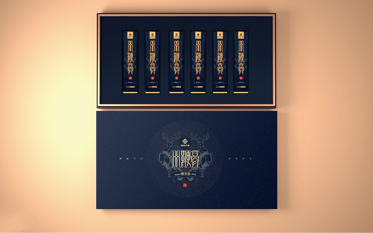 焦氏中医品牌双鞭膏设计