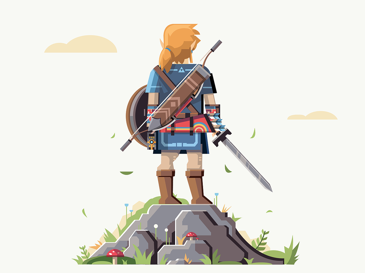 对！我的名字叫塞尔达！！！（图ZMTI3MDY0MzIw） - 创作习作 - 站酷设计师五流设计师原创素材 - 站酷ZCOOL