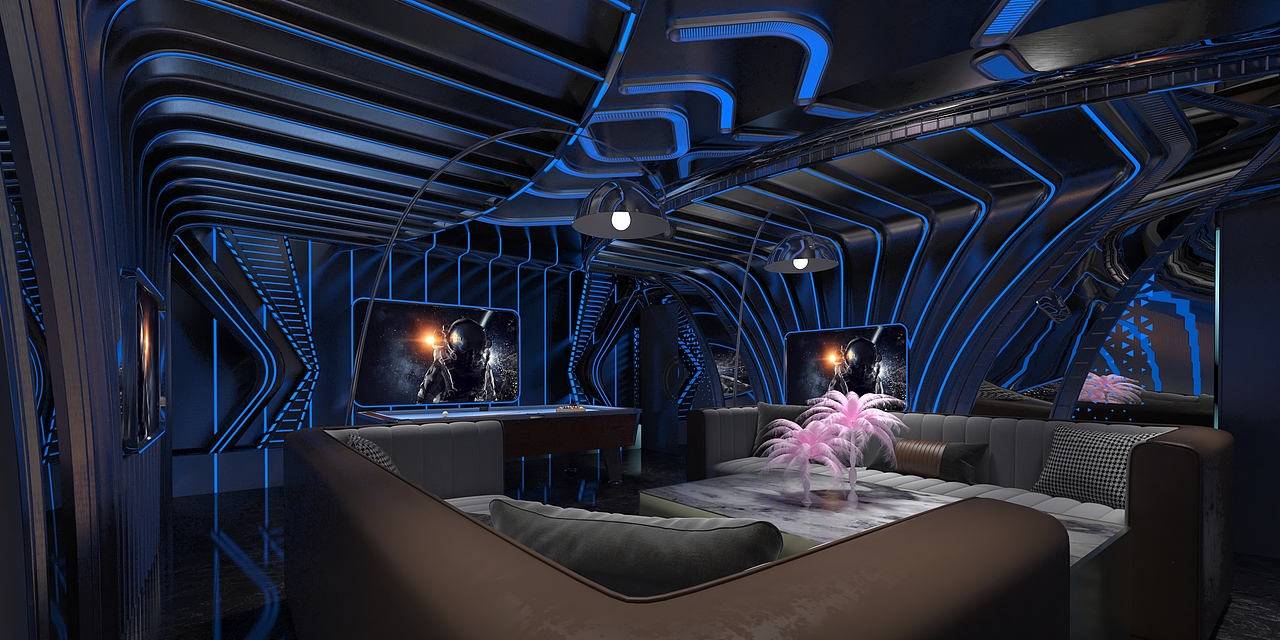 派對KTV設(shè)計(jì)（圖ZMzEzMzA2MjM2） - 商業(yè)空間設(shè)計(jì) - 站酷設(shè)計(jì)師維生素西原創(chuàng)素材 - 站酷ZCOOL