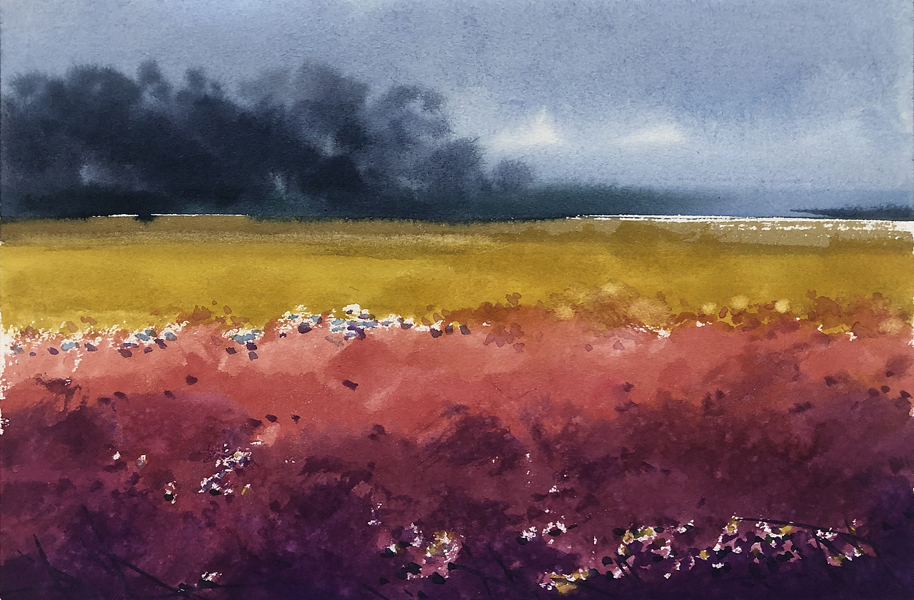 2021 国庆水彩速写