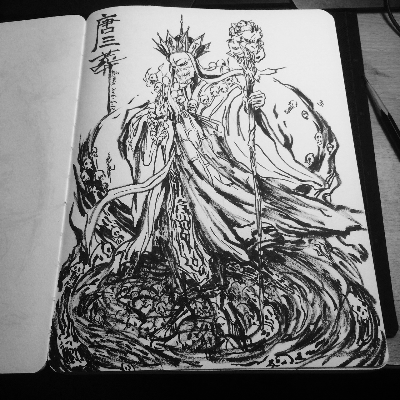 唐三葬|插画|插画习作|孟MAN_ - 原创作品 - 站酷