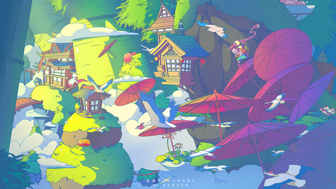 游商（图ZMjMyNjk1OTI0） - 概念设定 - 站酷设计师红白菜玉米汤原创素材 - 站酷ZCOOL