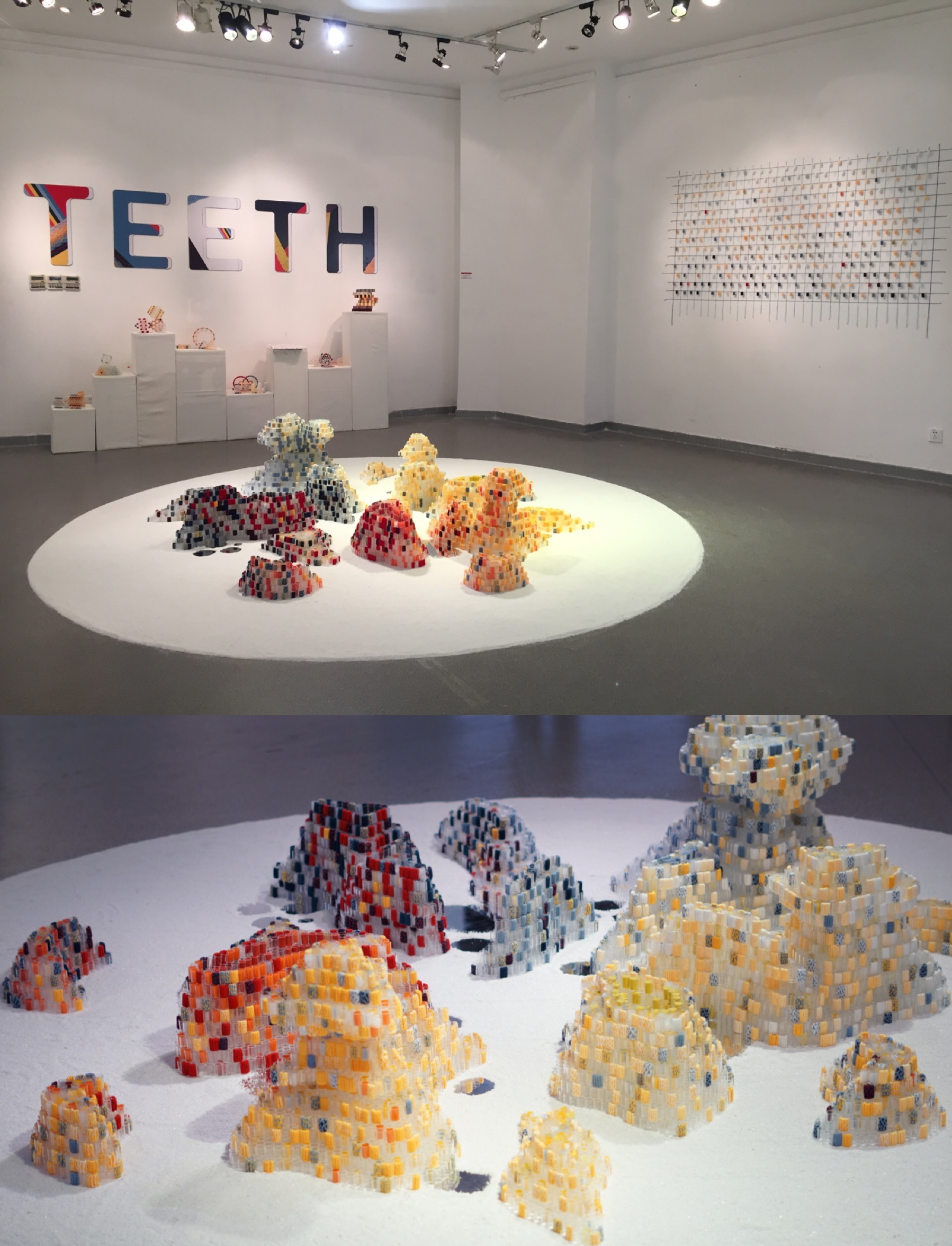 毕业设计-装置艺术《teeth》