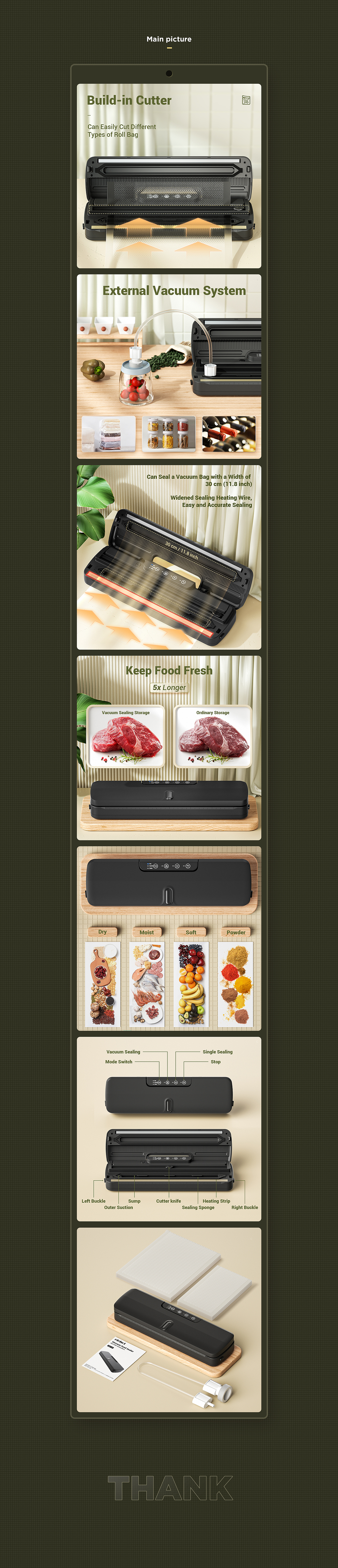 Amazon 主图 x2 (筋膜枪,封口机)