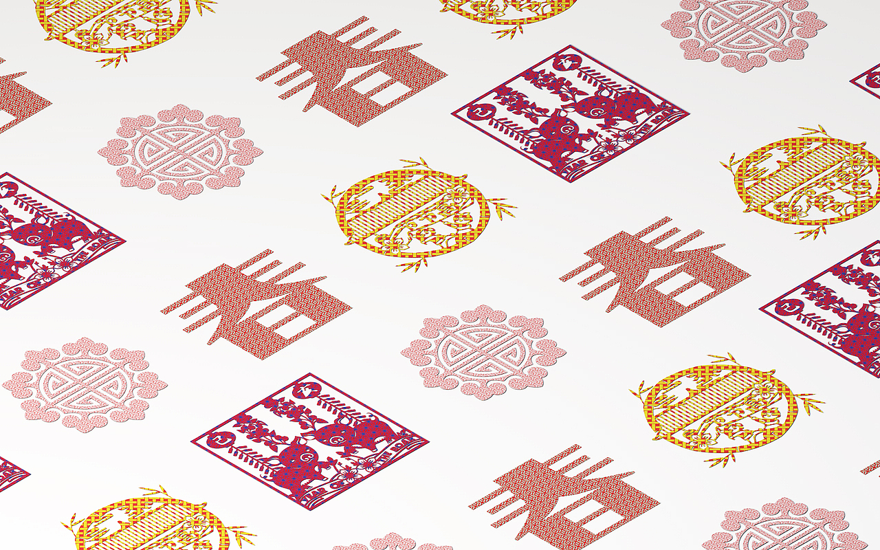 中国红-DIY剪纸套装