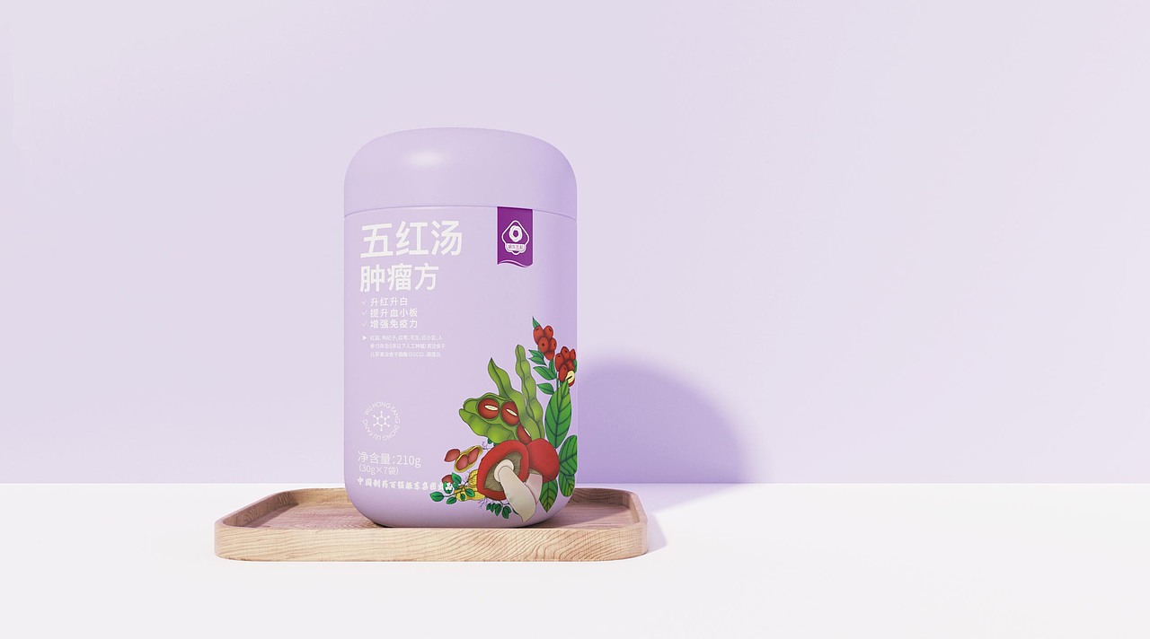 振东五和集团|五红汤肿瘤方包装设计，增强人体免疫力（图ZMjg0NTIzNTE2） - 包装 - 站酷设计师金手指包装设计原创素材 - 站酷ZCOOL