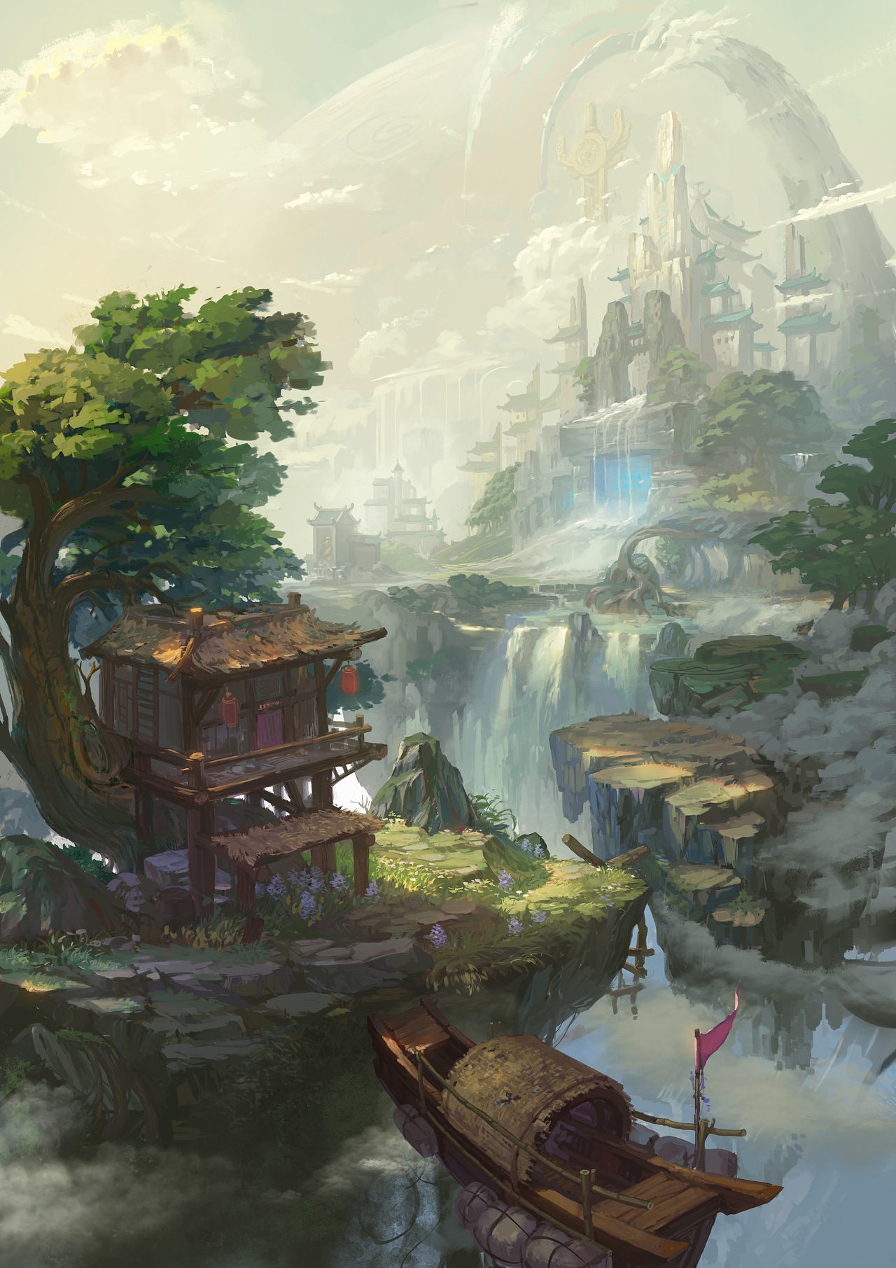 以玄幻结合天体为背景为创作背景