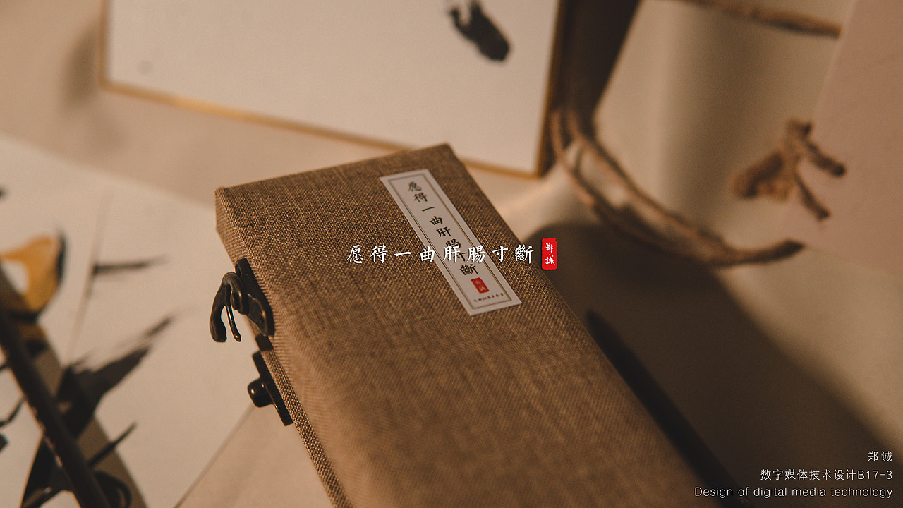 《愿得一曲肝肠寸断》书籍装帧设计摄影 —— 龙鳞装（图ZMTk0NzM0NDgw） - 书籍/画册 - 站酷设计师杰尼老大原创素材 - 站酷ZCOOL