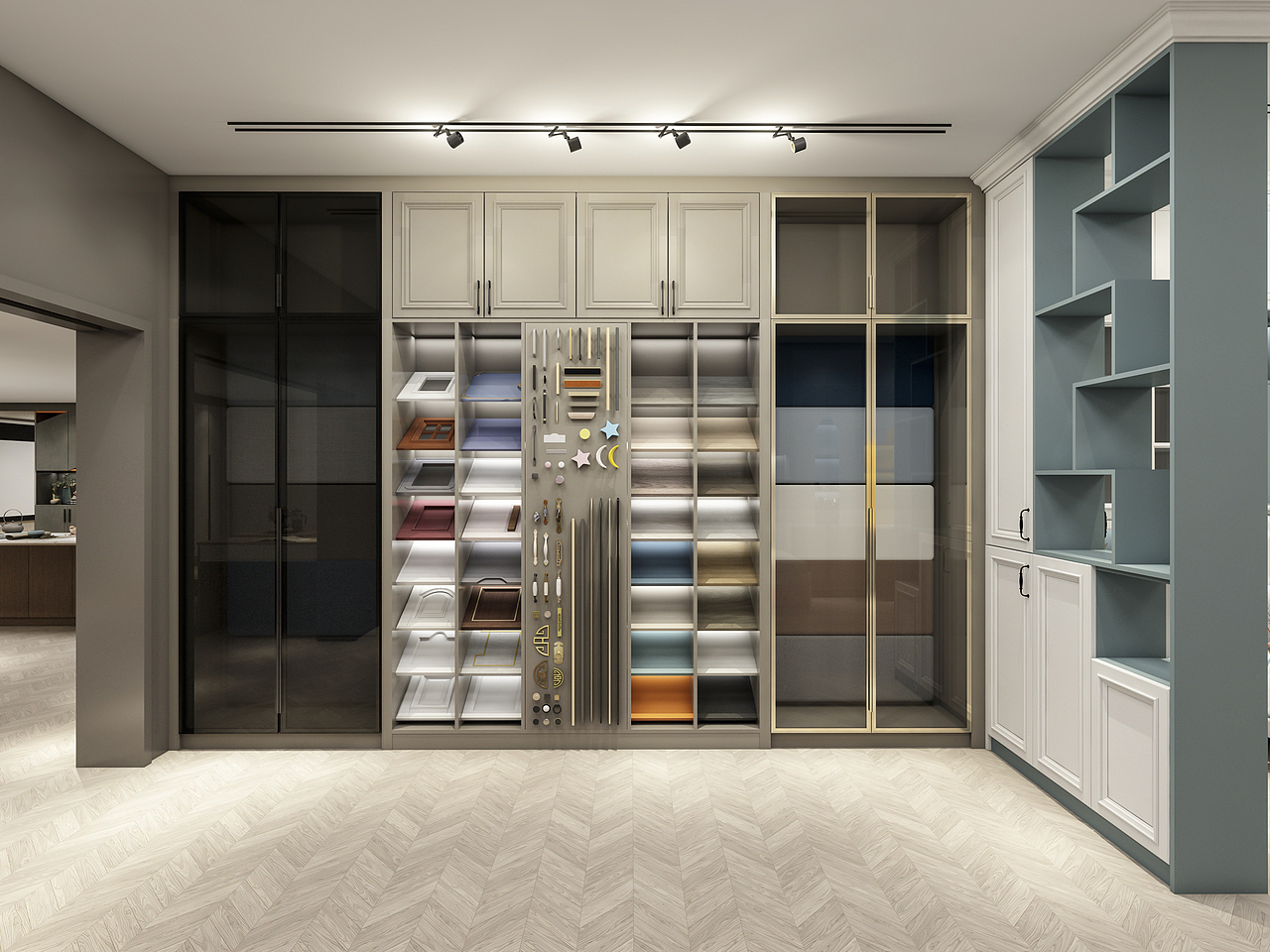 全屋定制-混搭展厅（图ZMjI0NTc5NTUy） - 家装设计 - 站酷设计师乐一Lit原创素材 - 站酷ZCOOL