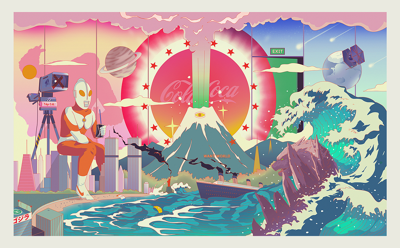 WANT ORIGINAL XX / 世界和平之后的失业 2.0（图ZMTYzOTQxODE2） - 创作习作 - 站酷设计师LAOXIYUAN原创素材 - 站酷ZCOOL