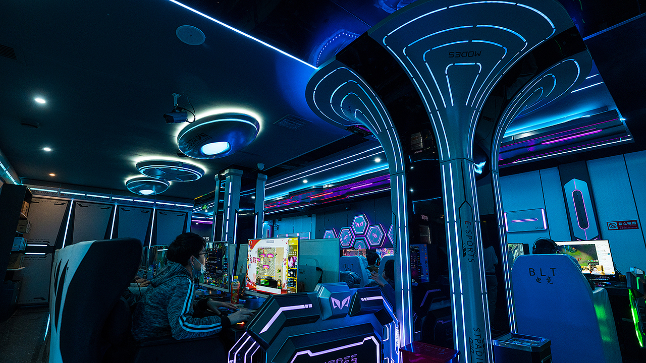 电竞网咖模块定制设计——成都馆