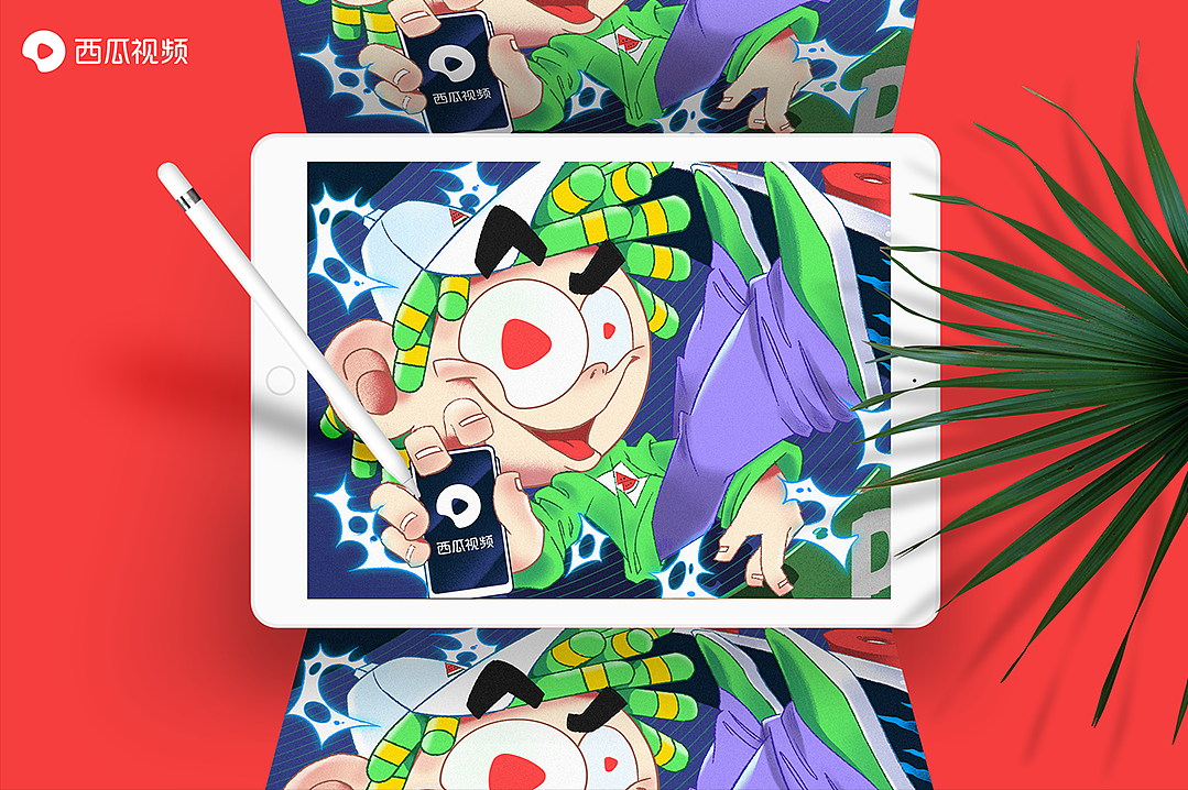 西瓜视频#多彩新世界#（图ZMTM0MDYyNjI0） - 图案 - 站酷设计师PS孝康原创素材 - 站酷ZCOOL