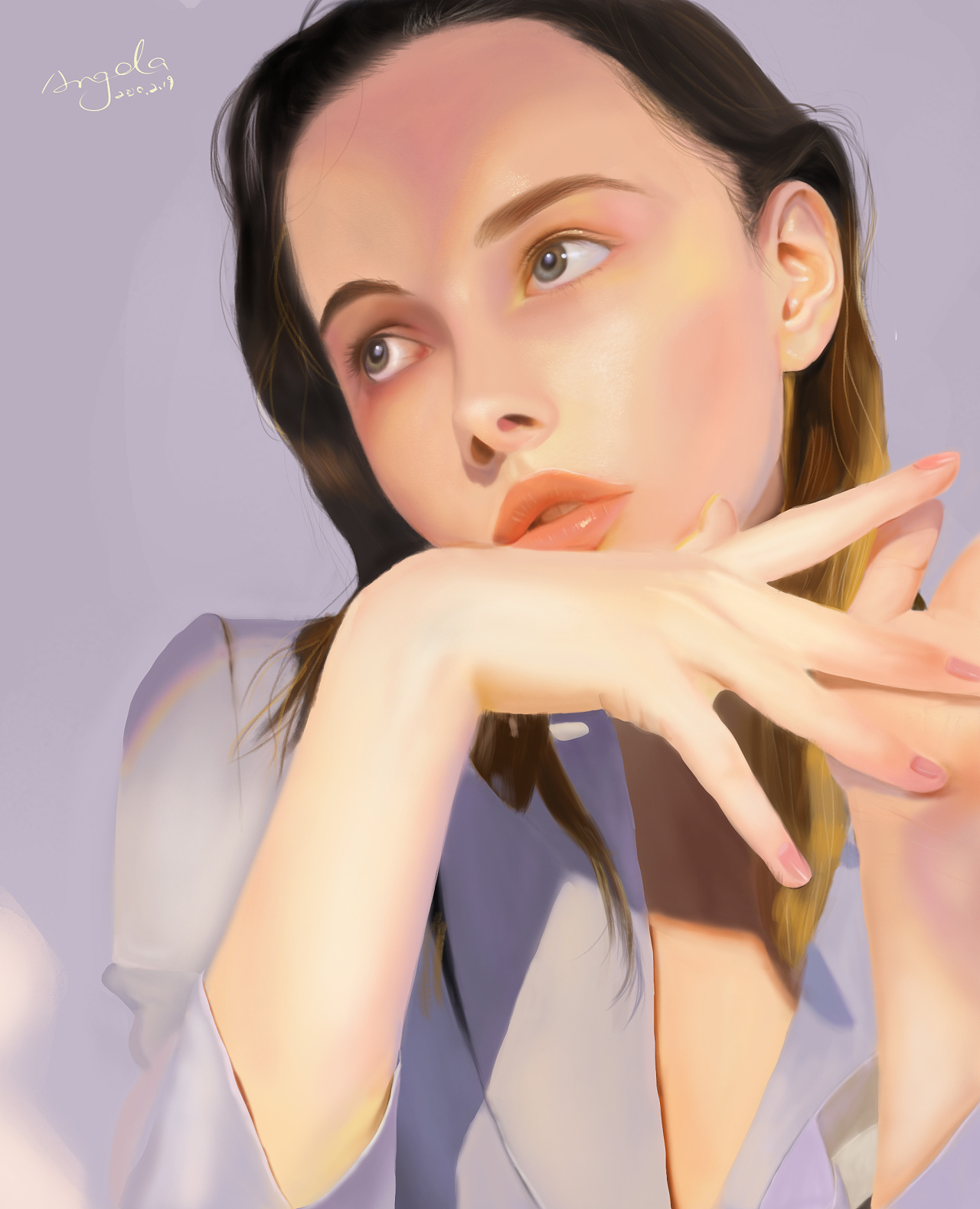 厚涂-写实人像练习