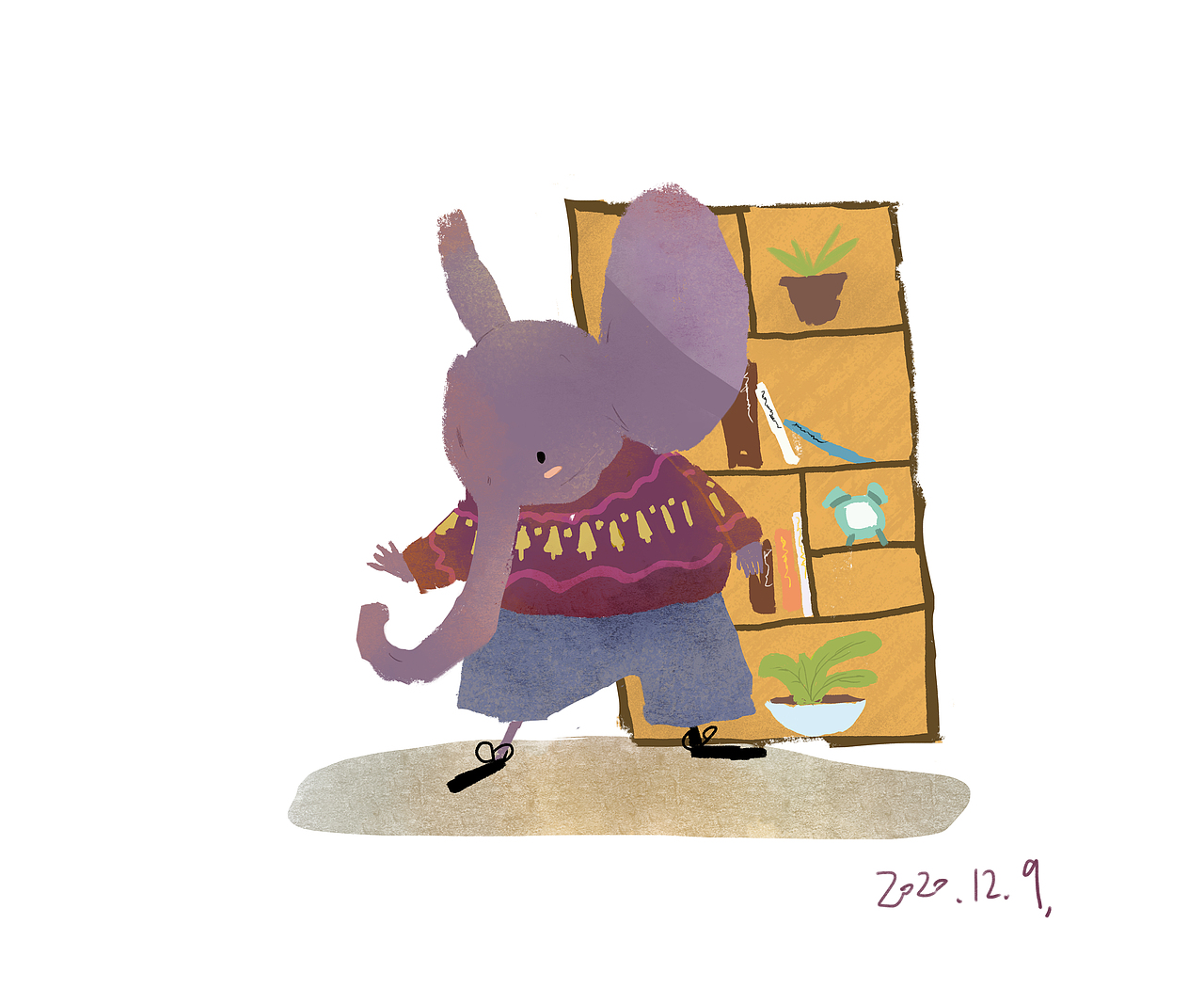 动物绘本插画日常练习