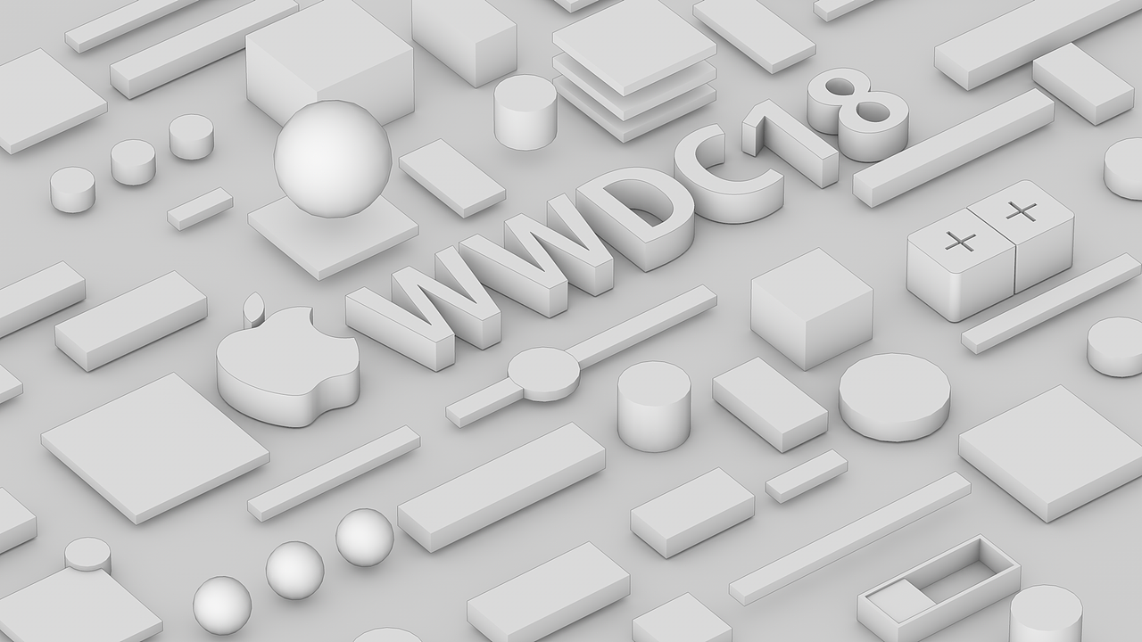 WWDC2018苹果主视觉 「C4D练习作品」（图ZMTQ2ODUxMzA4） - 其他三维 - 站酷设计师Cirol希崽原创素材 - 站酷ZCOOL